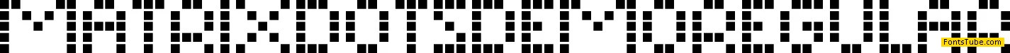 Matrix Dots Demo Font Family