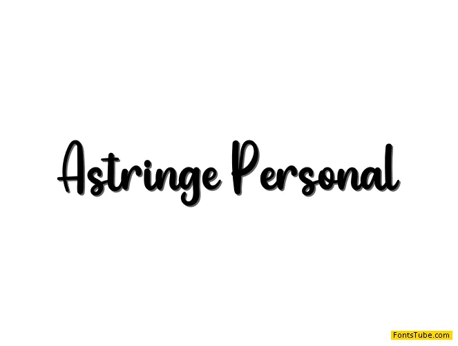Astringe Font
