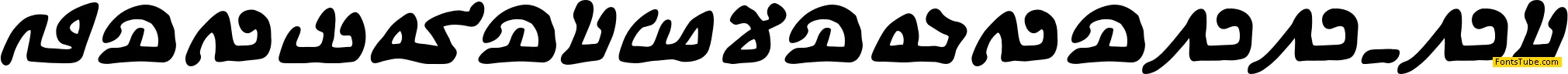 We Come In Peace BB Font Family