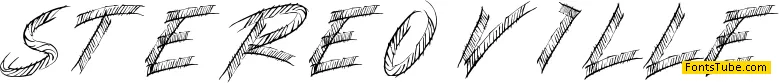 STEREO VILLE Font