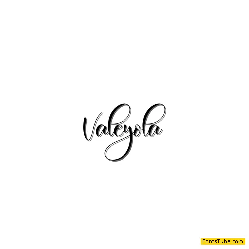 Valeyola Font