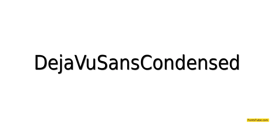 DejaVu Sans Font Family