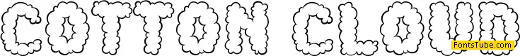 Cotton Cloud Font