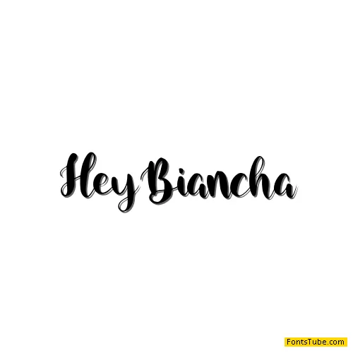 Hey Biancha Font