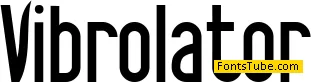 Vibrolator Font