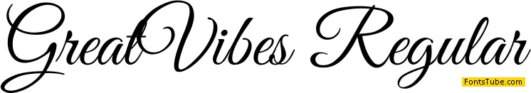 Great Vibes Font