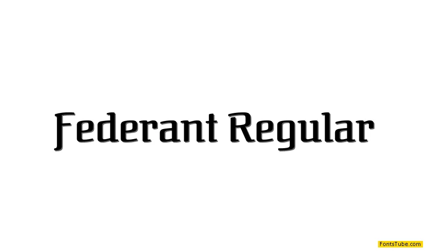 Federant Font