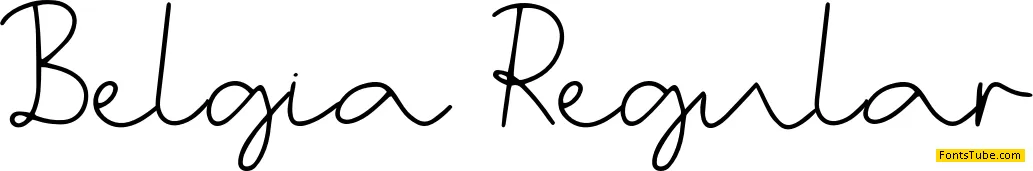 Belgia Font