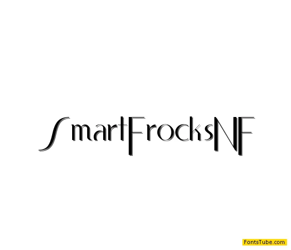 Smart Frocks NF Font