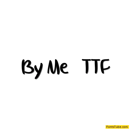 By Me Font
