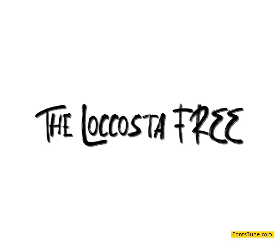 The Loccosta FREE Font