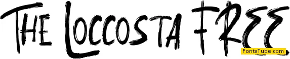 The Loccosta FREE Font