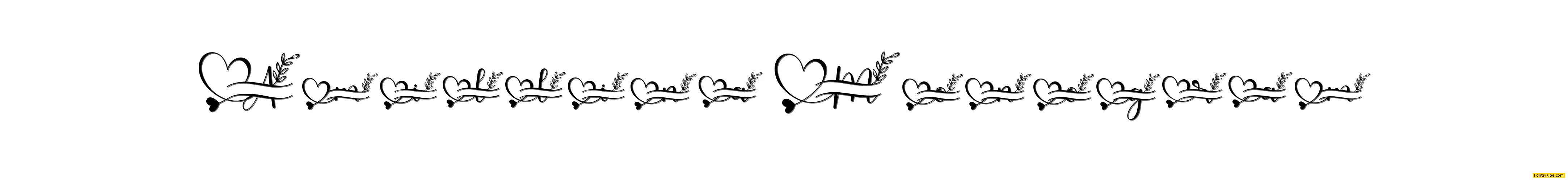 Amillina Monogram Font
