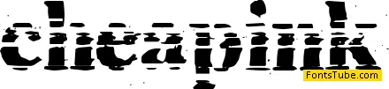 Cheap Ink killed my Printer Font