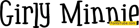 Girly Minnie Font