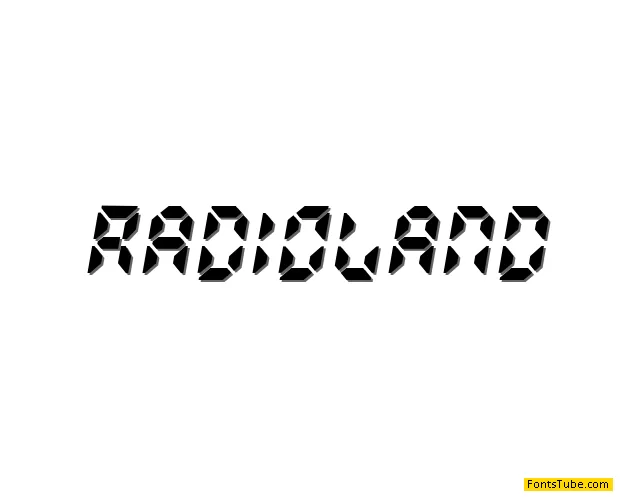 Radioland Font Family