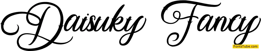 Daisuky Fancy Font