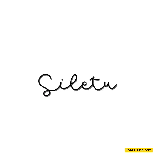 Siletu Font