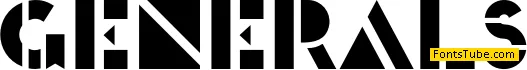 Generals Font