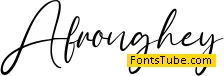 Afronghey Font