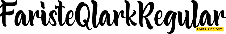Fariste Qlark Font