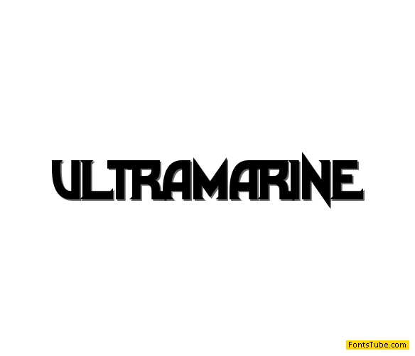 Ultramarine Font