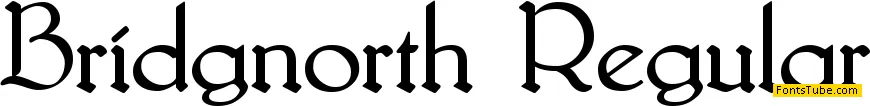 Bridgnorth Font Family
