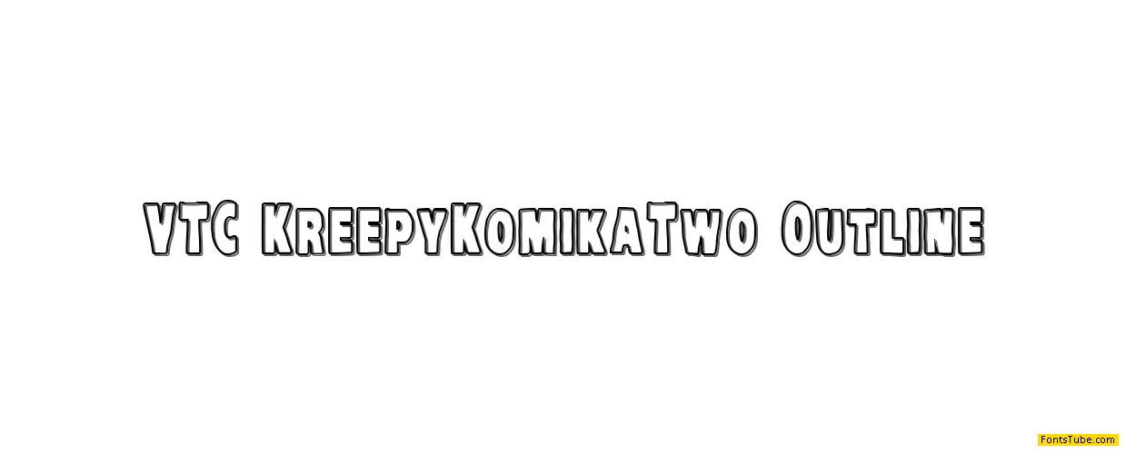 VTC Komika HeadLiner Font Family