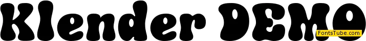 Klender DEMO Font
