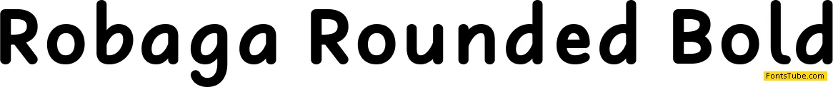 Robaga Rounded Font Family