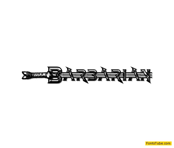 Barbarian Font