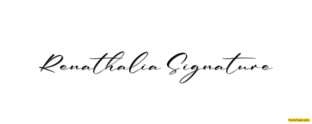 Renathalia Signature