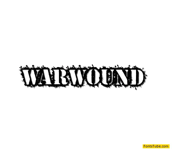 War Wound Font