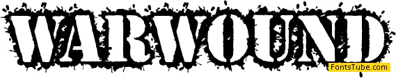 War Wound Font