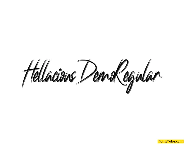 Hellacious Demo Font