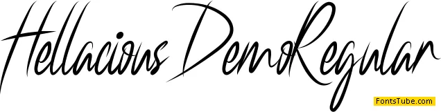 Hellacious Demo Font