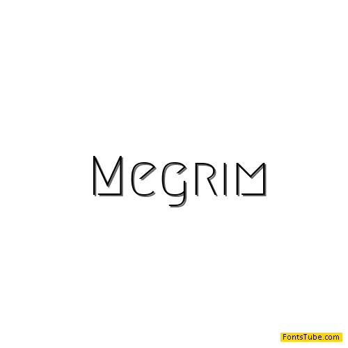 Megrim Font