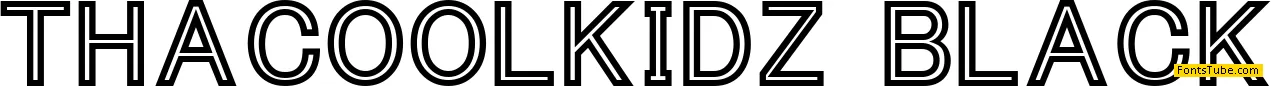 Tha Cool Kidz Font Family