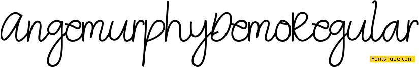Angemurphy Demo Font Family
