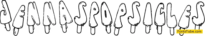 Jenna's Popsicles Font