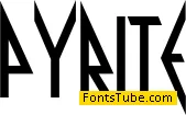 Pyrite Font