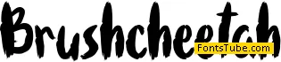 Brushcheetah Font