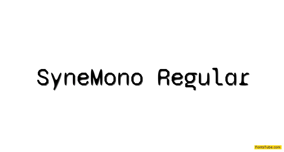 Syne Mono