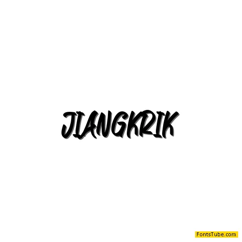 JIANGKRIK Font