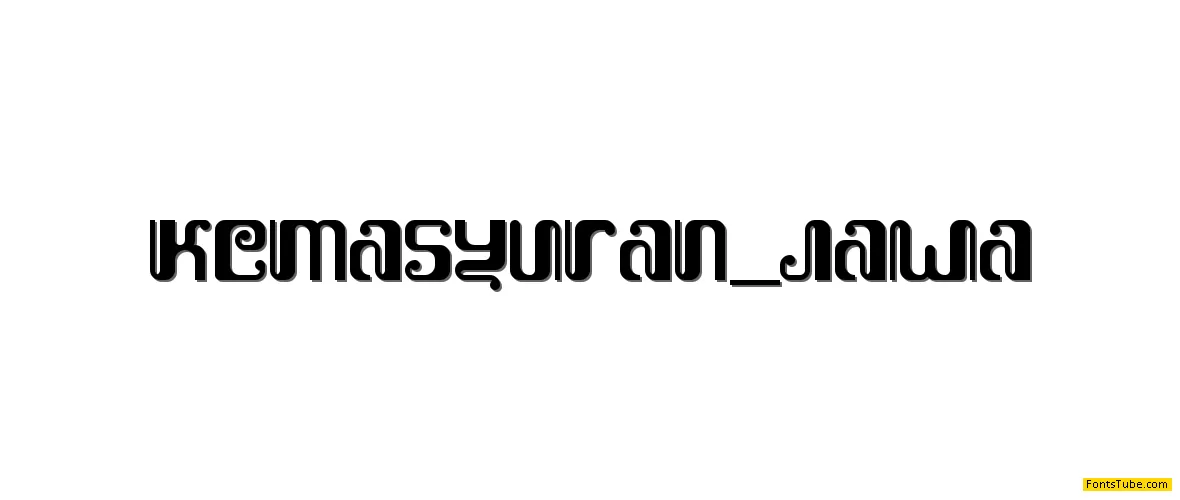 Kemasyuran Jawa Font