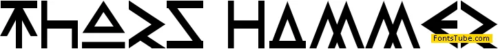 Thors Hammer Font Family