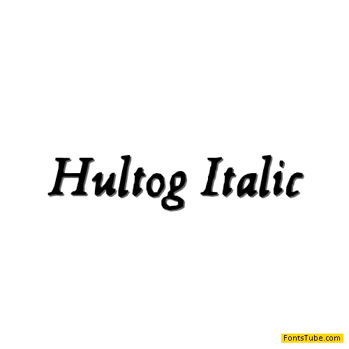 Hultog Font Family