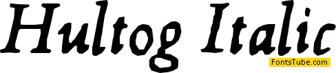 Hultog Font Family
