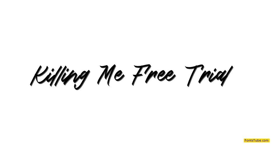 Killing Me Free Trial Font