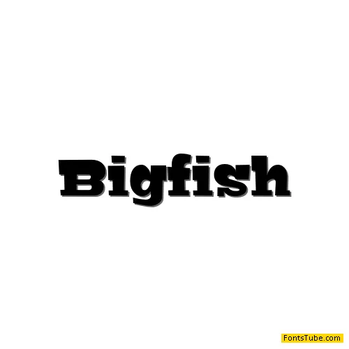Bigfish Font